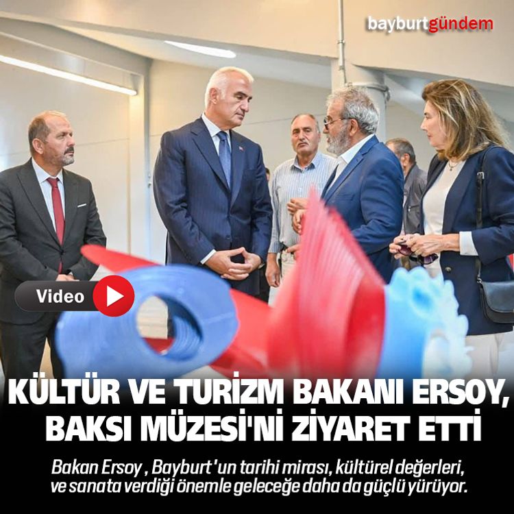 Kültür ve Turizm Bakanı Ersoy, Baksı Müzesi'ni ziyaret etti
