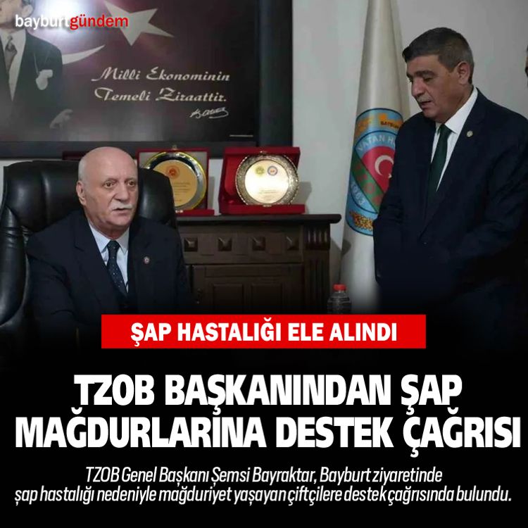 TZOB Başkanından Şap Mağdurlarına destek çağrısı