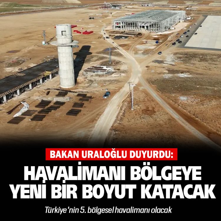 Bayburt-Gümüşhane Havalimanı bölgeye yeni bir boyut katacak