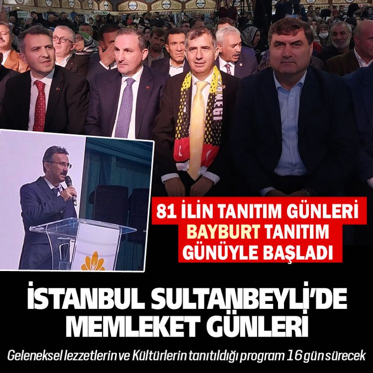 İstanbul Sultanbeyli’de Bayburt memleket günleri başladı