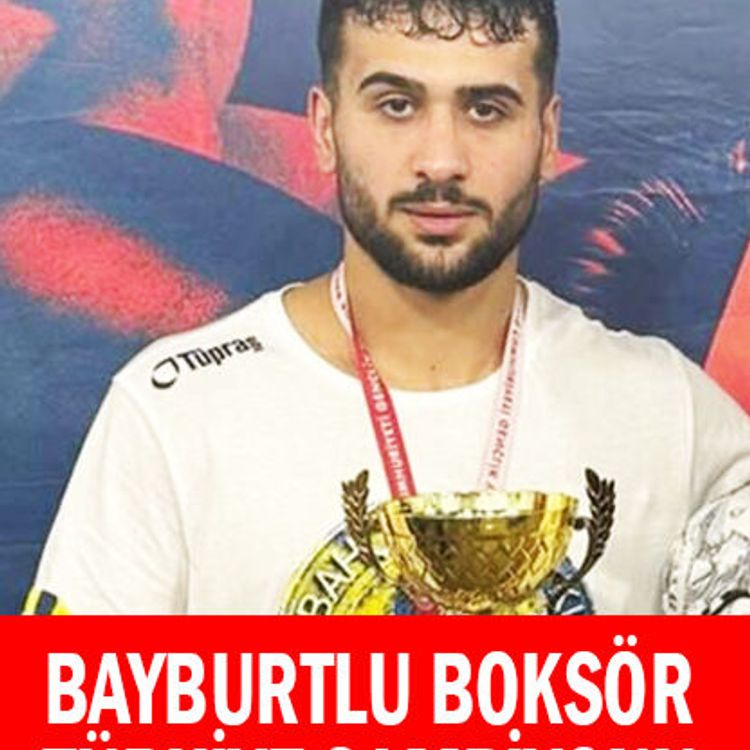 Bayburtlu Boksör Türkiye Şampiyonu Oldu