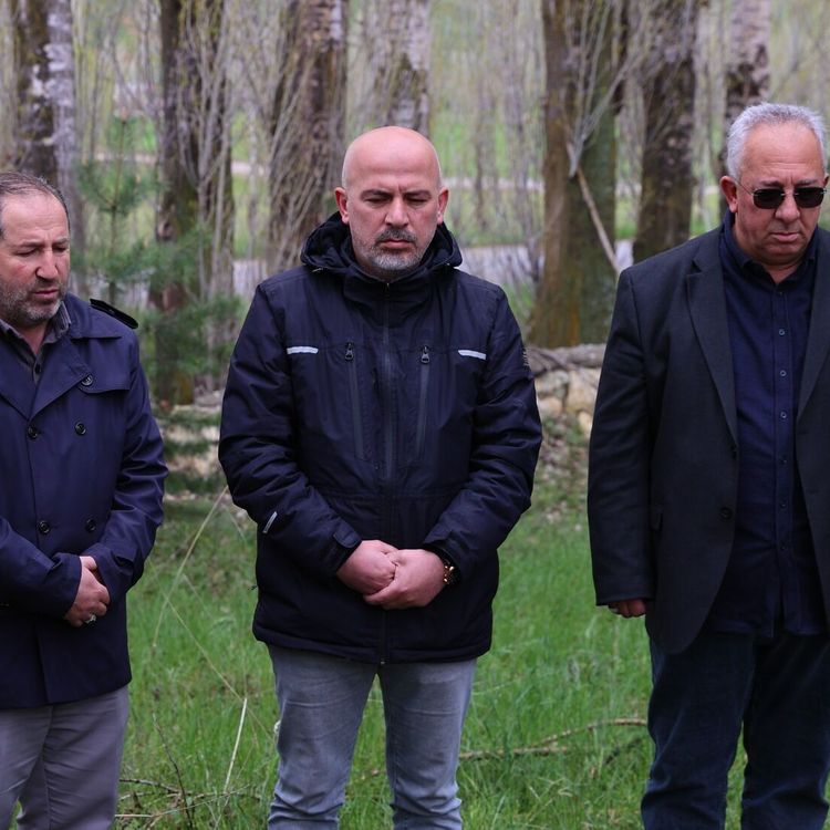 AA muhabiri Abdulkadir Nişancı vefatının 7. yılında mezarı başında anıldı.