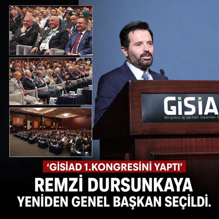 GİSİAD Genel Başkanlığına Remzi Dursunkaya seçildi