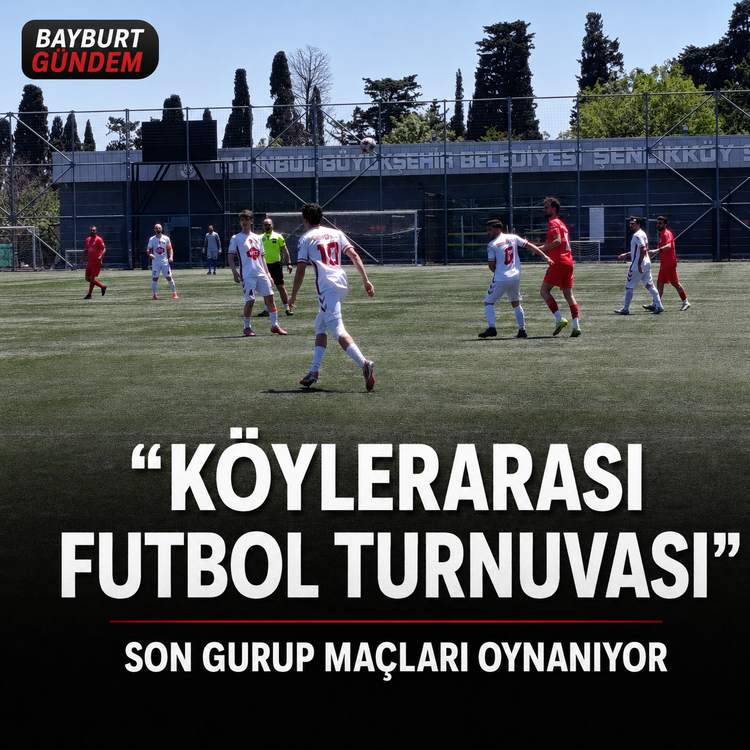 Bayburt Köyler arası futbol turnuvası beşinci hafta maçları