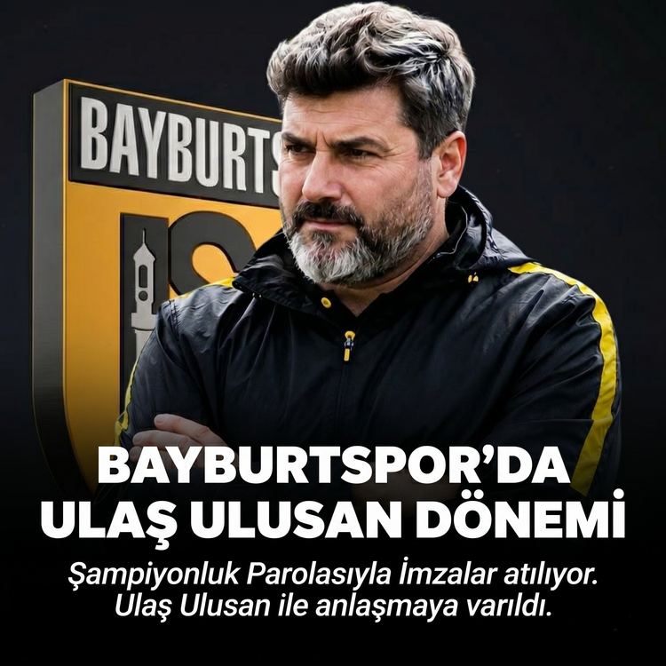 Bayburtspor Tecrübeli isim Ulaş Ulusan anlaştı.