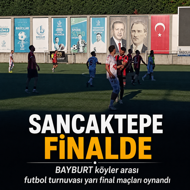 Futbol turnuvası Yarı final maçları oynandı