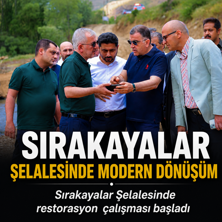 Sırakayalar Şelalesi’nde Modern Dönüşüm