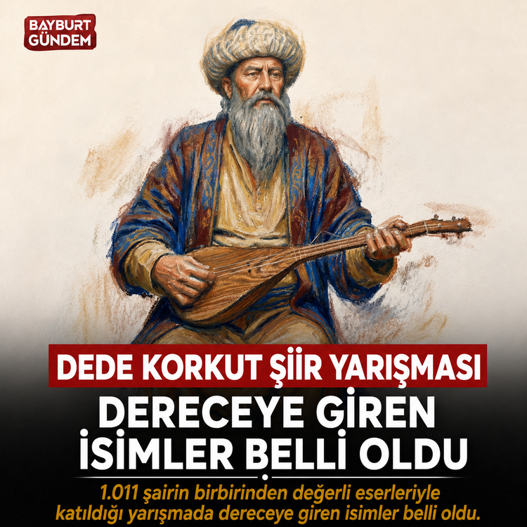 Dede Korkut Şiir Yarışması'nda dereceye giren isimler belli oldu