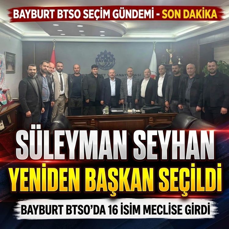 BTSO'da 'Süleyman Seyhan' güven tazeledi