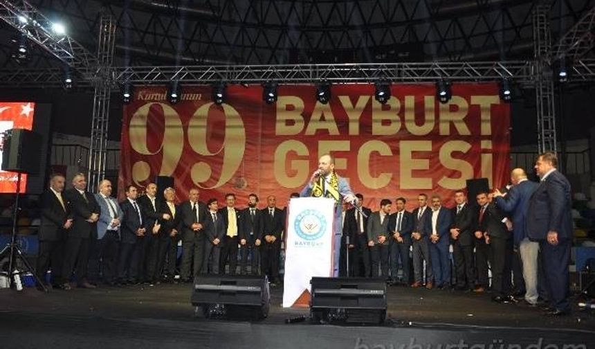 Bağcılar İstanbul da Bayburt'un Kurtuluşunun99. Yıl gecesi
