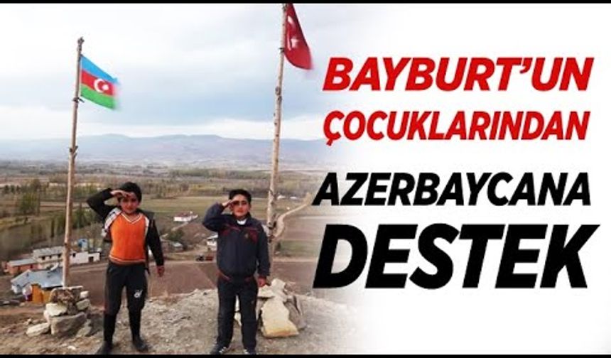 Azerbaycana bir destekte Çiğdemtepe Köyü’nden geldi.