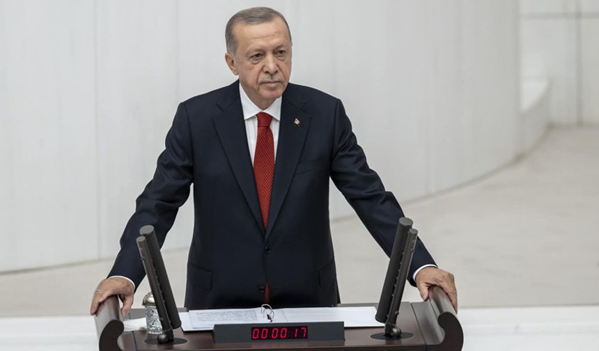 Cumhurbaşkanı Erdoğan, TBMM Genel Kurulunda konuştu