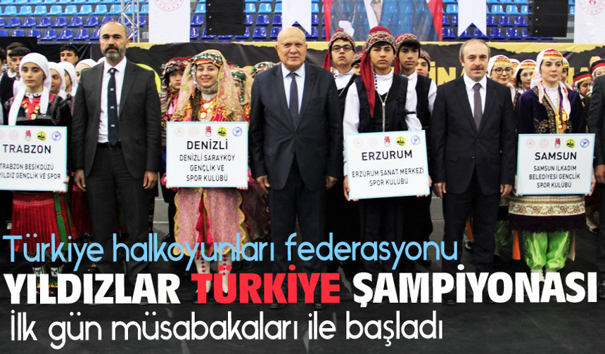 Bayburt’ta Yıldızlar Türkiye şampiyonası başladı