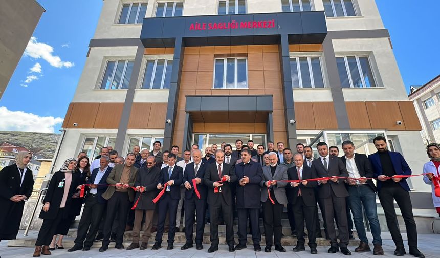 Yeni Aile Sağlık Merkezi açıldı