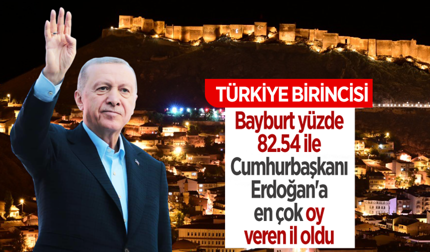 Bayburt Türkiye birincisi