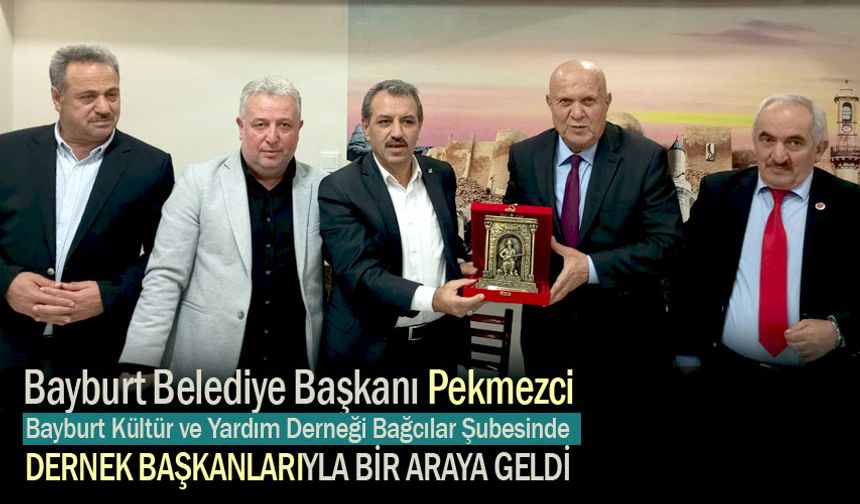 Başkan Pekmezci İstanbul’da Dernek başkanlarıyla bir araya geldi