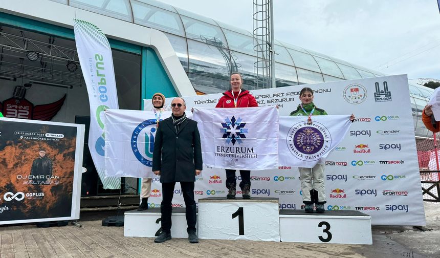 Bayburt Üniversitesi, Kış Spor Oyunlarından da Madalyayla Döndü