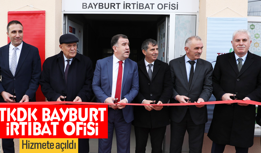 Bayburt'ta tarımsal destekleme irtibat ofisi açıldı