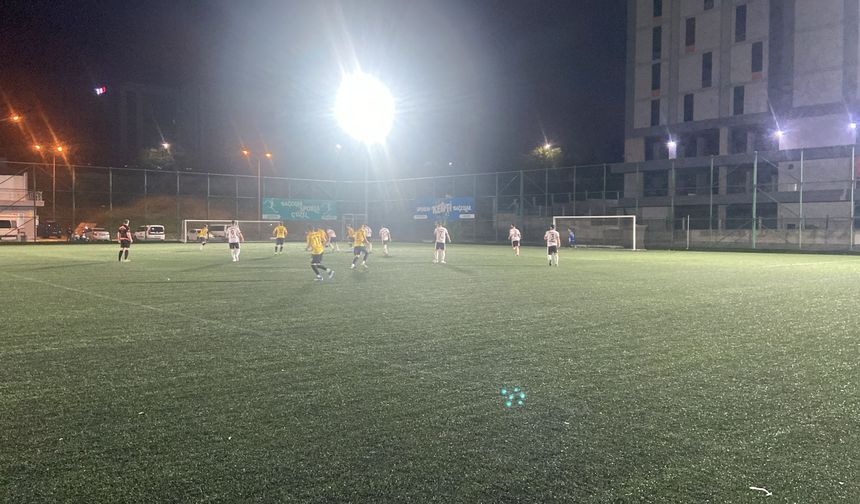 Bayburt Köylerarası Futbol Turnuvasında Gökçedere-Ballıkaya karşılaşması