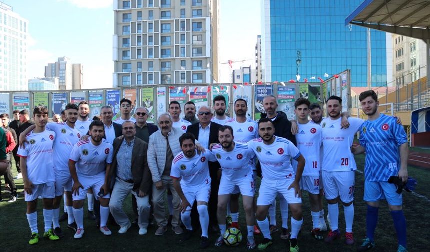Bayburt Köyler arası futbol turnuvası açılışı