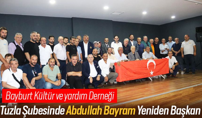 Bayburt Kültür ve yardım Derneği Tuzla Şube Kongresini gerçekleştirdi.