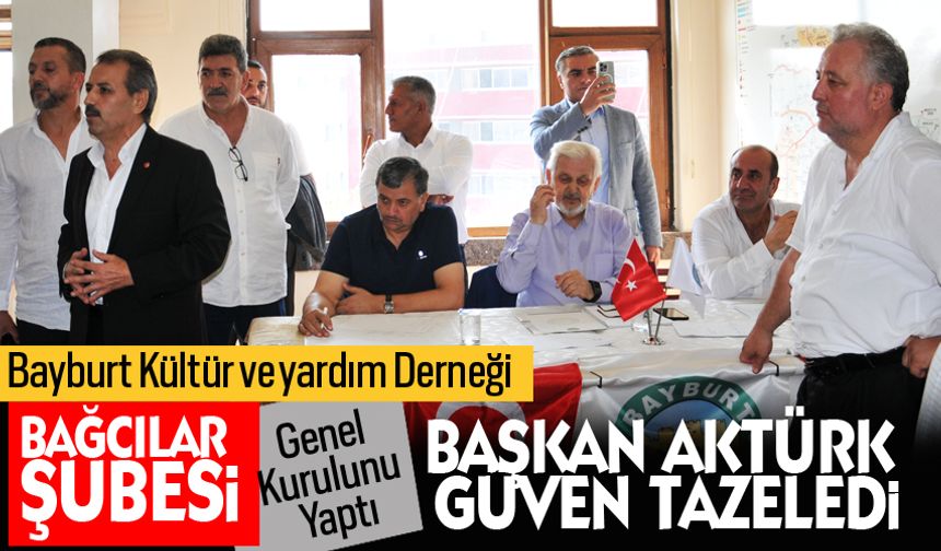 Bağcılar şubesinde Muharrem Aktürk güven tazeledi