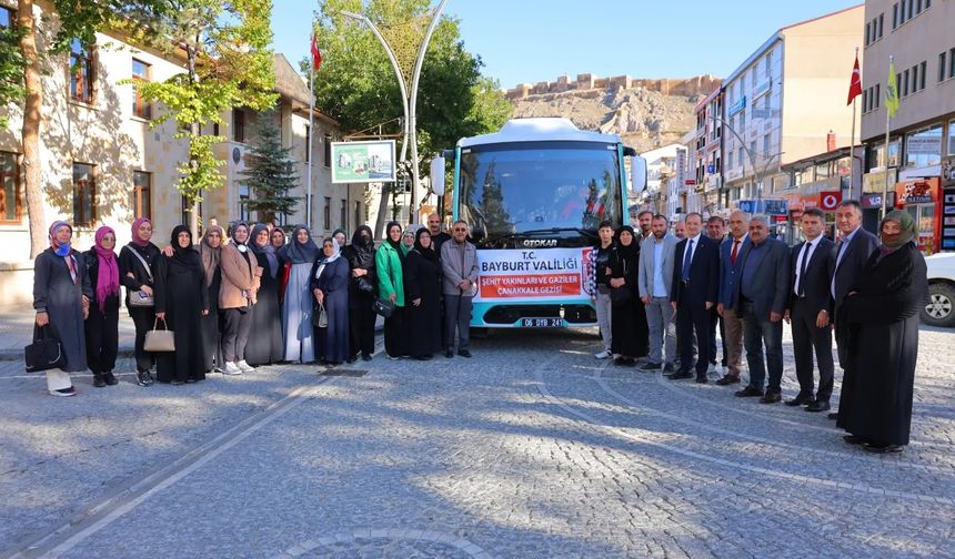 Valilik Şehit ve Gazi yakınlarını Çanakkeleye gönderdi