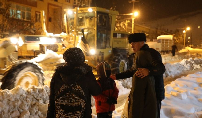 Bayburt belediyesinden 24 saat Karla Mücadele