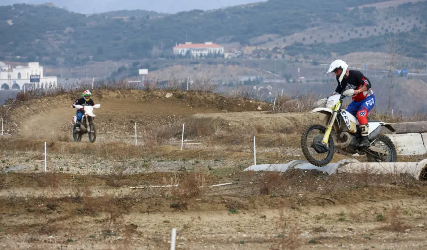 Bilecik'te Türkiye Motokros Şampiyonası heyecanı