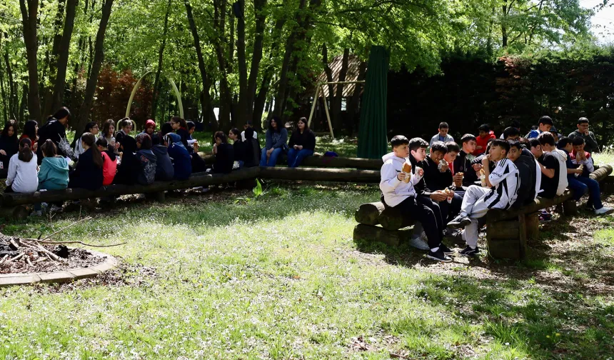 Sakarya Büyükşehir’in minik misafirleri bir günde çok şey öğrendi