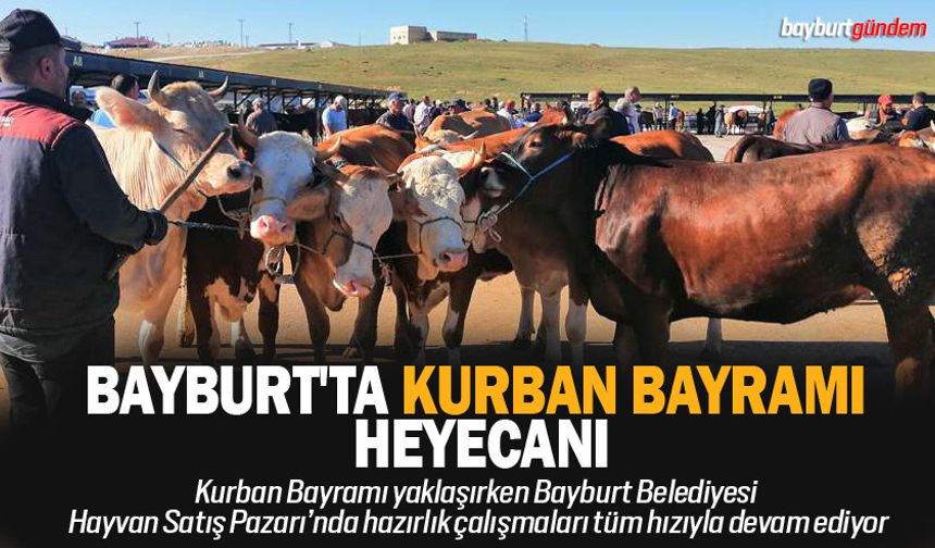 Bayburt’ta kurban kesim yerleri belli oldu