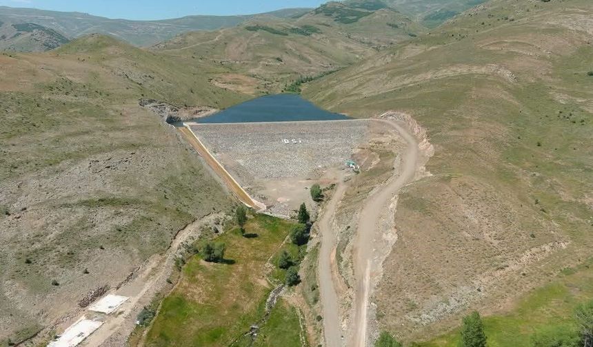 Bayburt Sarımeşe Göleti’nin kesin kabul çalışması yapıldı