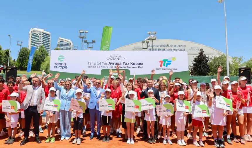 8 ülke, 50 sporcu!  Avrupa Yaz Kupası Gaziantep’te başladı