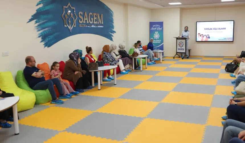 SAGEM’den yaz tatiline anlam katan seminer! “Tatilde Aile Olmak”