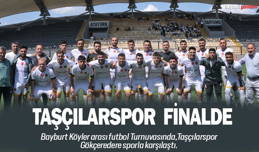 Köyler arası Futbol Turnuvasında Taşçılar spor Finalde