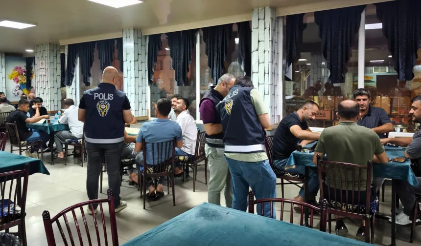 Adıyaman Kahta’da geniş çaplı denetim