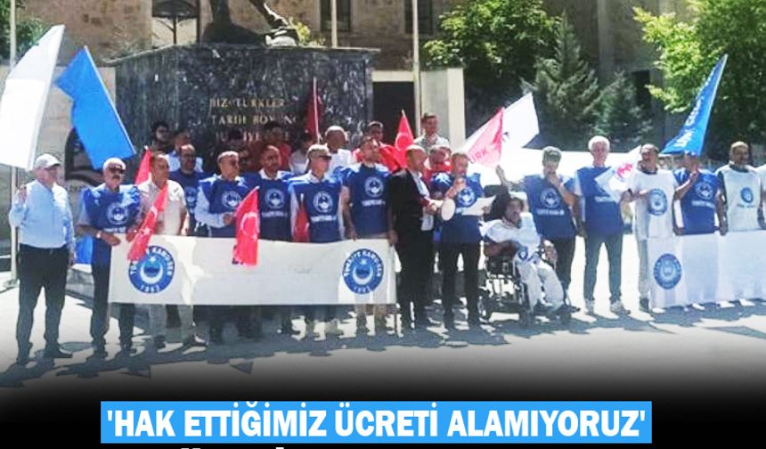 Türkiye Kamu-Sen Bayburt'ta iş bırakma eylemi yaptı!