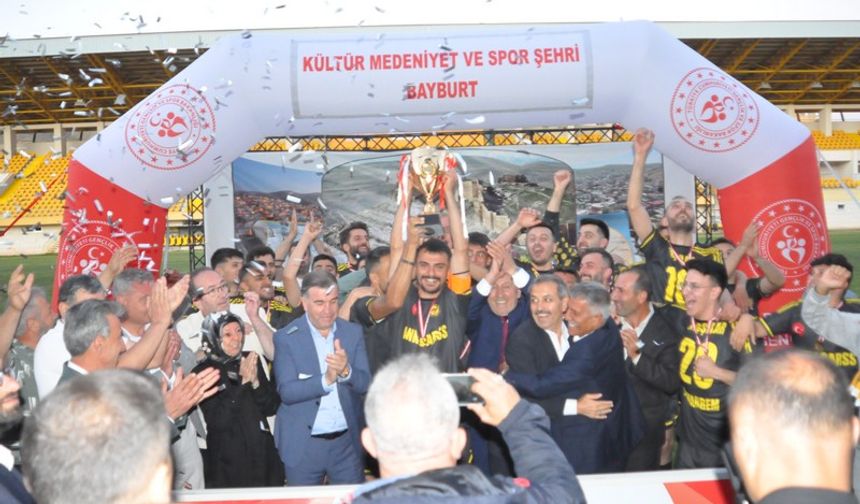 Futbol Turnuvası finali Bayburt