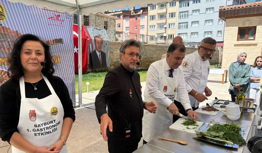 Bayburt mutfağı görücüye çıktı