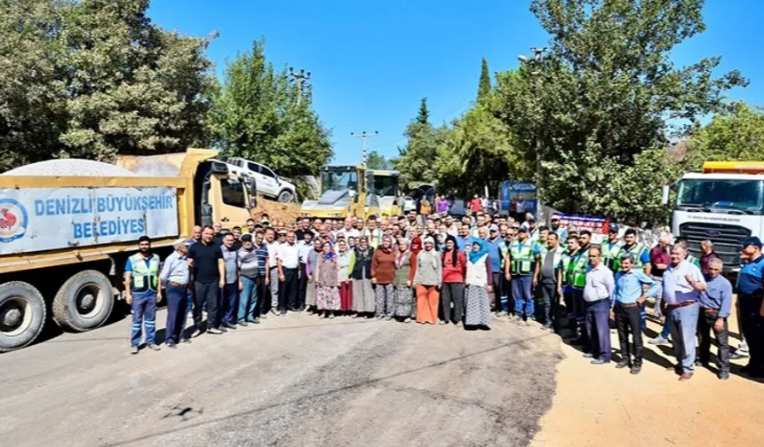 Başkan Çavuşoğlu Babadağ’da yol çalışmalarını yerinde inceledi