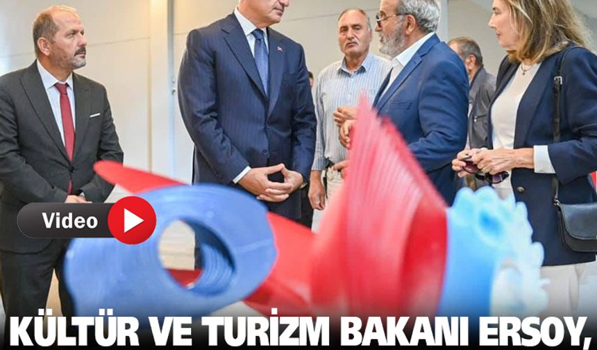 Kültür ve Turizm Bakanı Ersoy, Baksı Müzesi'ni ziyaret etti