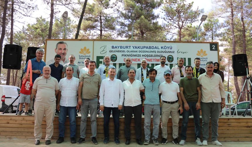 Yakupabdal köylüleri piknikte buluştu