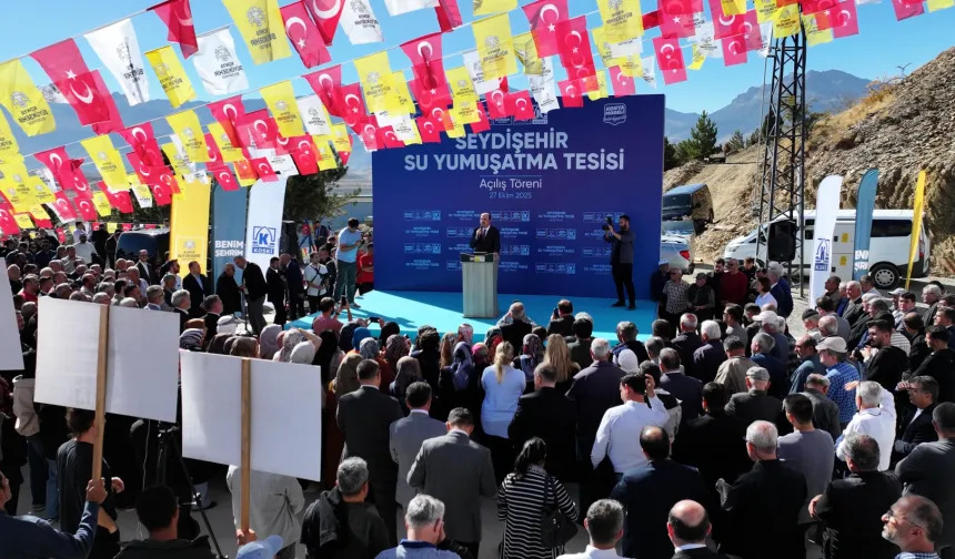 Konya Seydişehir'e 65 milyon liralık tesis