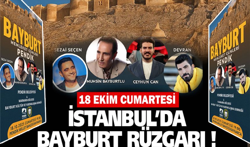 İstanbul’da Bayburt Memleket Günleri başlıyor
