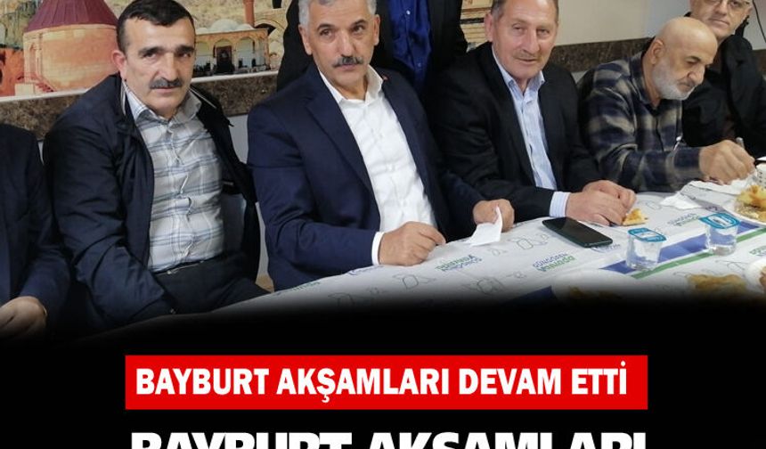 Bayburt Akşamları, bu hafta Bağcılarda devam etti.