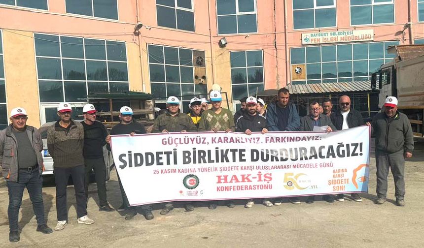 HAK-İş’ten Kadına Yönelik Şiddetle Mücadele Açıklaması