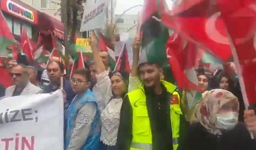 “Nehirden Denize Özgür Filistin! Yürüyüşü