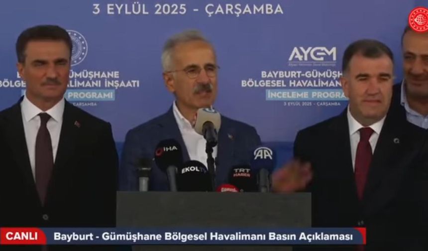 Bayburt havalimanı açılacak