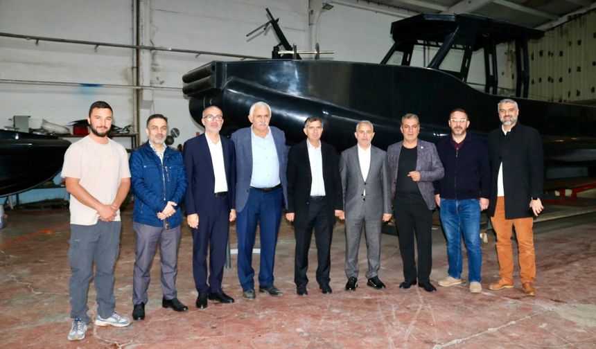 Milletvekili Ateş İstanbul’da iş insanlarını ziyaret etti