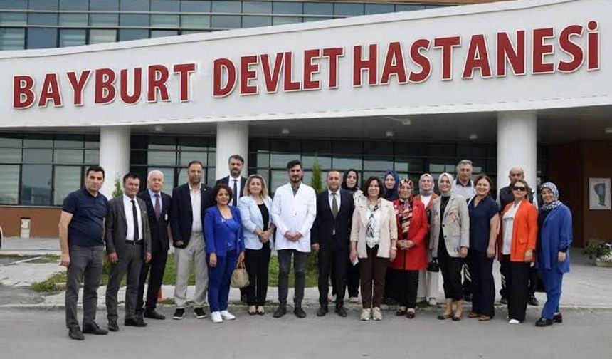 Bayburt Devlet Hastanesine Kasım ayında 42 bin 558 hasta başvurdu
